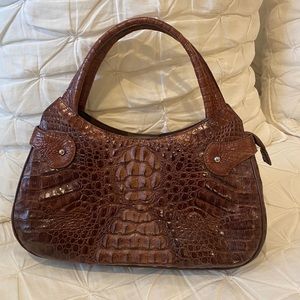 Vintage Crocodile Skin Purse